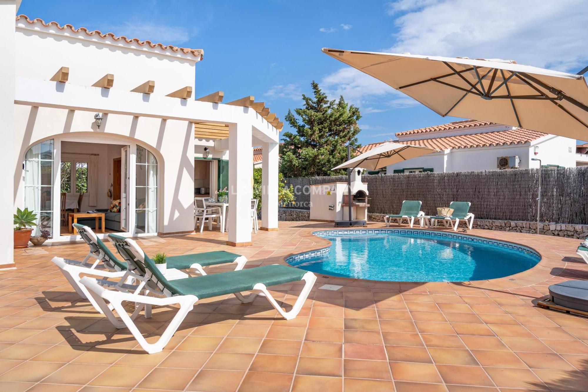 Villa Isabel In Cala En Porter Cala En Porter  Eksteriør bilde